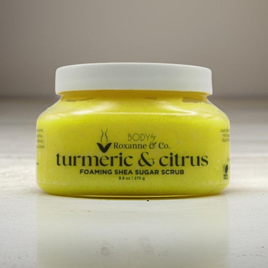 Turmeric & Citrus Foaming Body Scrub