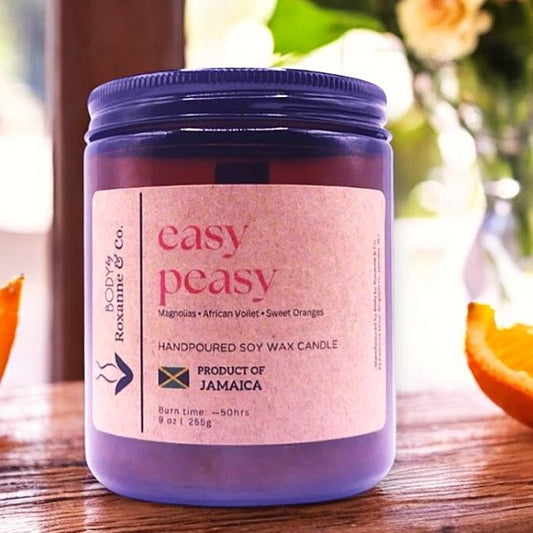 Easy Peasy Soy Candle - Citrus & Floral