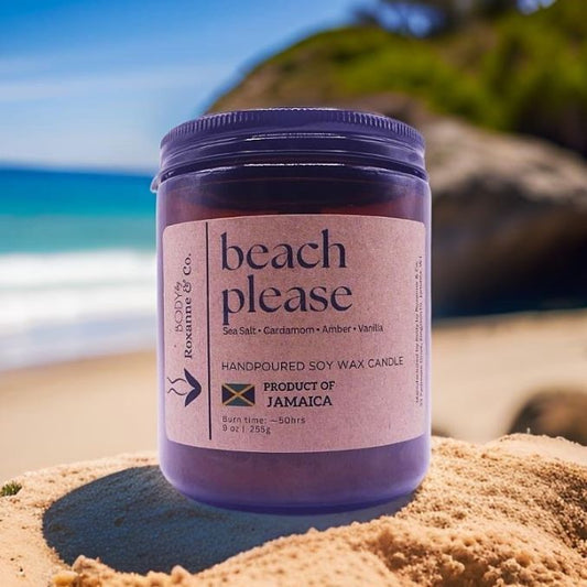 Beach Please Soy Candle