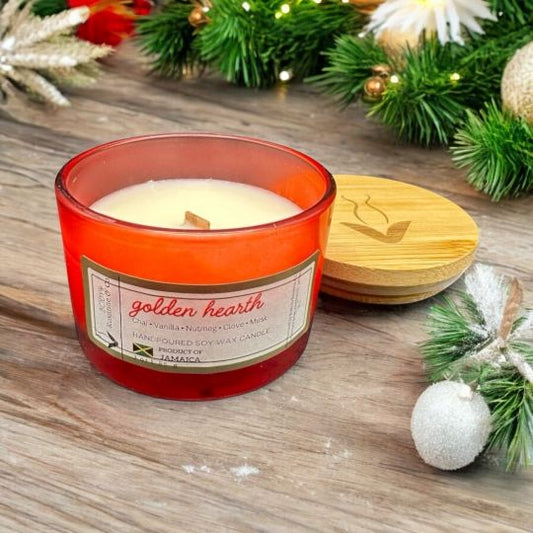 Golden Hearth Wick Soy Wax Candle